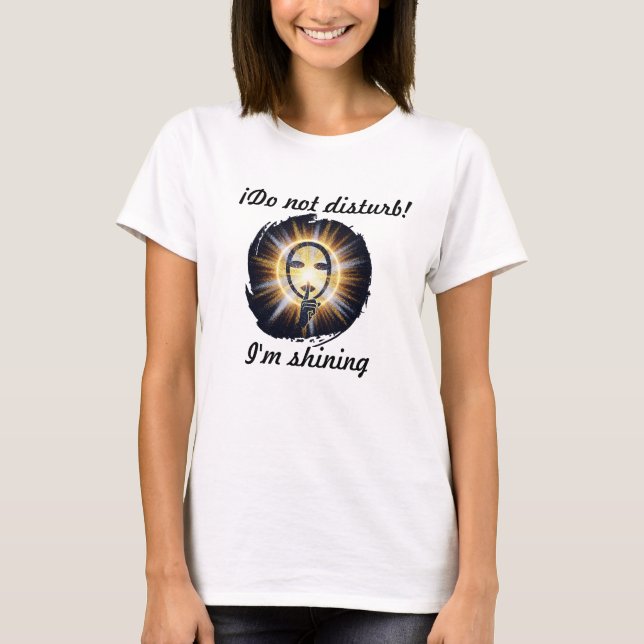 Empowering Women’s, Energía y Actitud T-Shirt (Vorderseite)