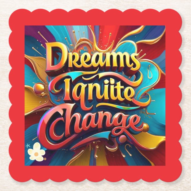 "Empowerment Dreams" Untersetzer (Vorderseite)