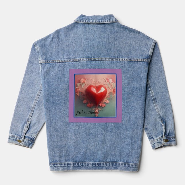 Empowerment-Edition Jeansjacke (Rückseite)