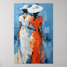 🎨 Empowerment Frauen - Best 🌈 am Sonntag Poster