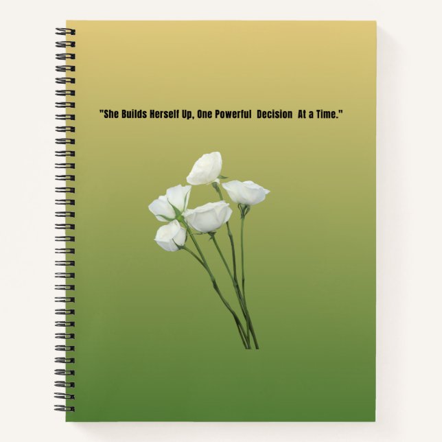 Empowerment-Journal - Stärke in jeder Wahl Notizbuch (Vorderseite)