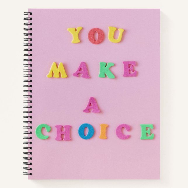 Empowerment-Spiral-Notebook Notizbuch (Vorderseite)