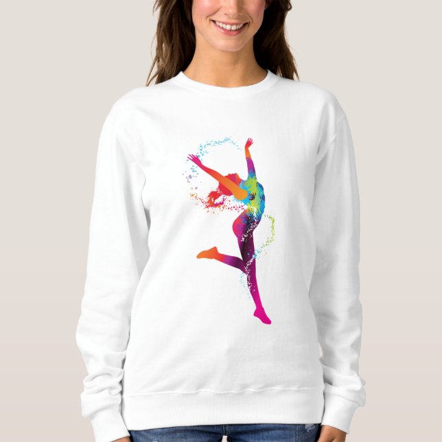 Empowerment-T-Shirts: HandGezeichnet Feminist Free Sweatshirt (Vorderseite)