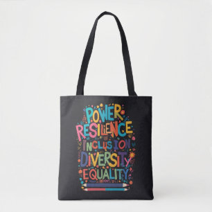 Empowerment und Diversity Inspiration Tote Bag