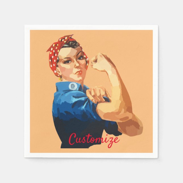 Empowerment von Frauen Thunder_Cove Serviette (Vorderseite)