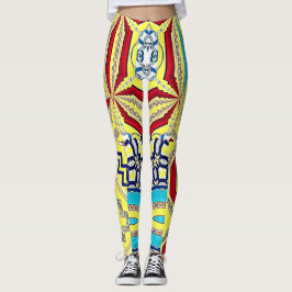 EMPRESS DESIGNER COLLAGE LEGGINGS