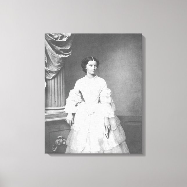 Empress Elisabeth of Austria  – Hanfstaengl Leinwanddruck (Vorderseite)