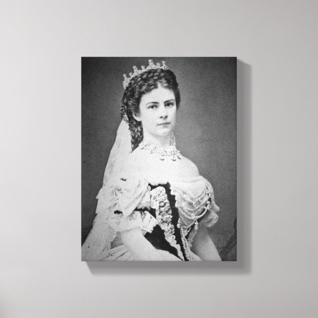 Empress Elisabeth of Austria Hungary Leinwanddruck (Vorderseite)