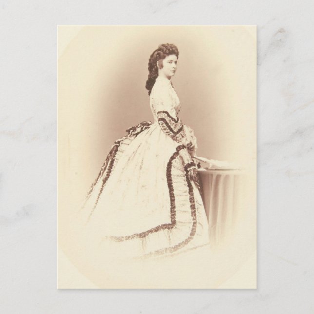 Empress Elisabeth of Austria - Sissi - Sisi - 1863 Postkarte (Vorderseite)