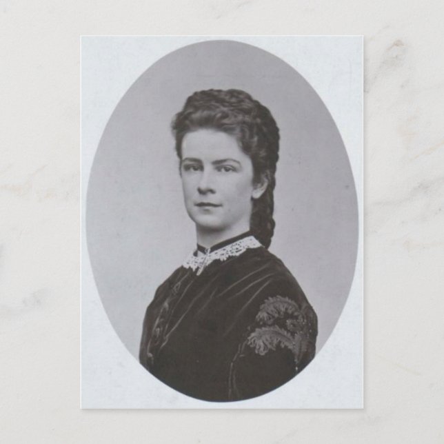 Empress Elisabeth of Austria - Sissi - Sisi, 1870 Postkarte (Vorderseite)