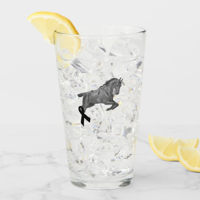 Empress Elisabeth on horse Glas (Vorderseite Ice)