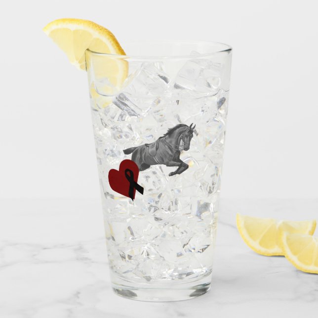 Empress Elisabeth on horse Glas (Vorderseite Ice)