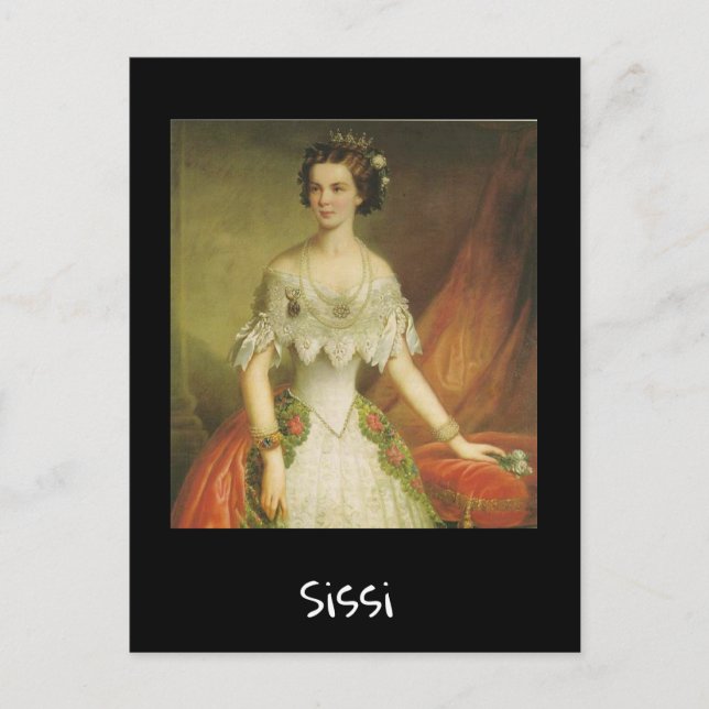 Empress Elisabeth - Sissi Postkarte (Vorderseite)
