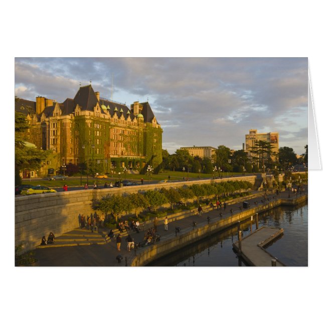 Empress Hotel und Innenhafen; (Vorderseite (Horizontal))