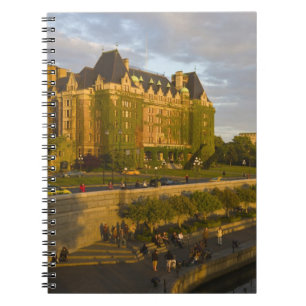 Empress Hotel und Inner Harbour-Uferpromenade, Notizblock