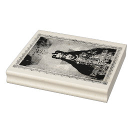 Empress Menen Jah Rastafari Wood Art Stamp Gummistempel