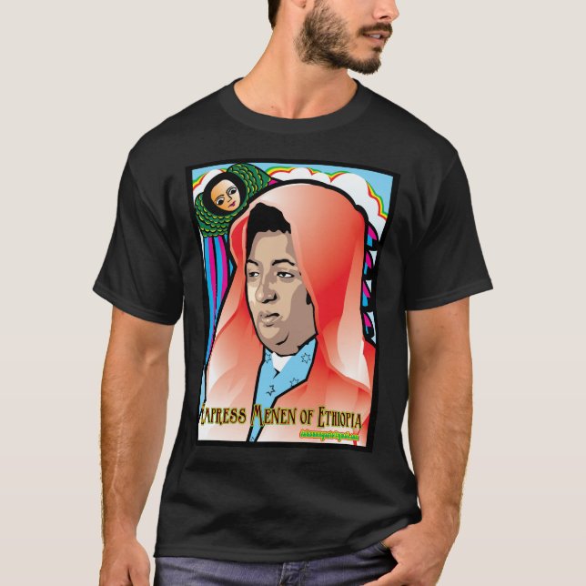 Empress Menen Jah Sunny Arts Design Hemd T-Shirt (Vorderseite)