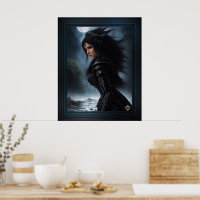 Empress Vampire Hunter AI Concept Art by Xzendor7