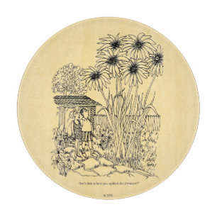 Empty Bird Feeder Schneidebrett