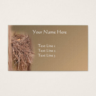 Empty Bird Nest on Fence Nature