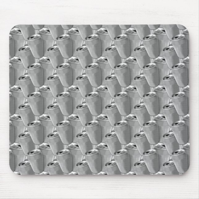 Empty Cans Pattern Mousepad (Vorne)
