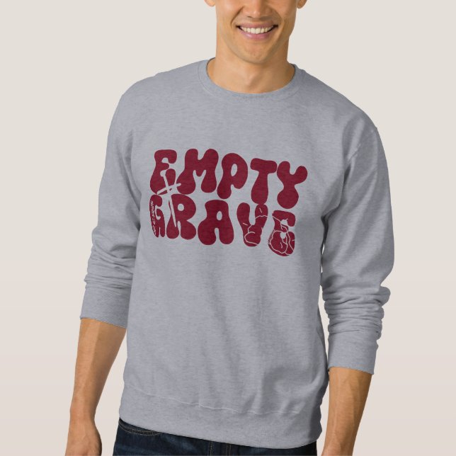Empty Grave Men's Basic Sweatshirt Groovy Design (Vorderseite)