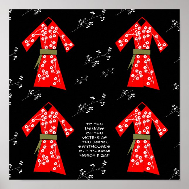 EMPTY KIMONOS POSTER (Vorne)