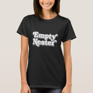 EMPTY NESTER Mama Papa Kids zog raus Retro Elternt T-Shirt
