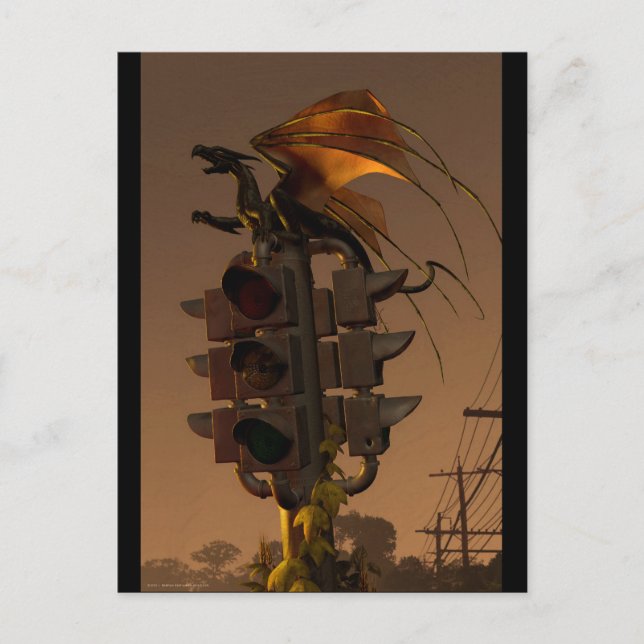 Empty Rage von J. Matthew Root Postkarte (Vorderseite)