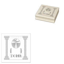 Empty Tomb Gummistempel