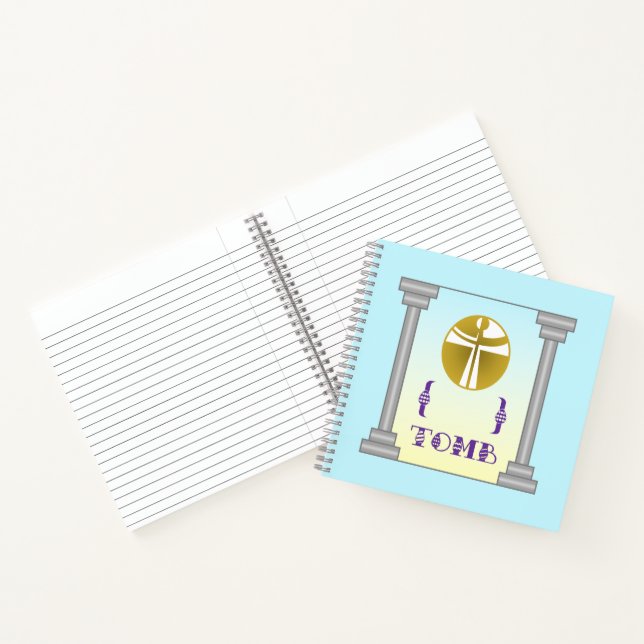 Empty Tomb Notizbuch (Innenseite)