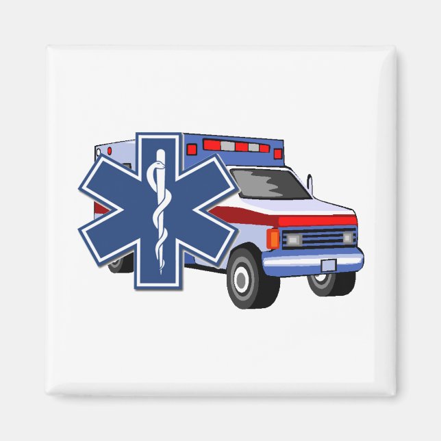 EMS Ambulance Magnet (Vorne)