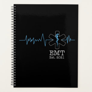 EMS Emergency EMT Est. 2021 Student Abschluss Planer
