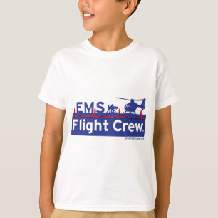 Ems-Flug-Crew-Hubschrauber-Alternativlogo T-Shirt
