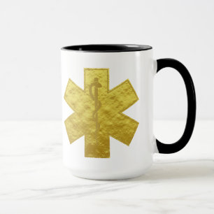 EMS Golden Star of Life Icon Tasse