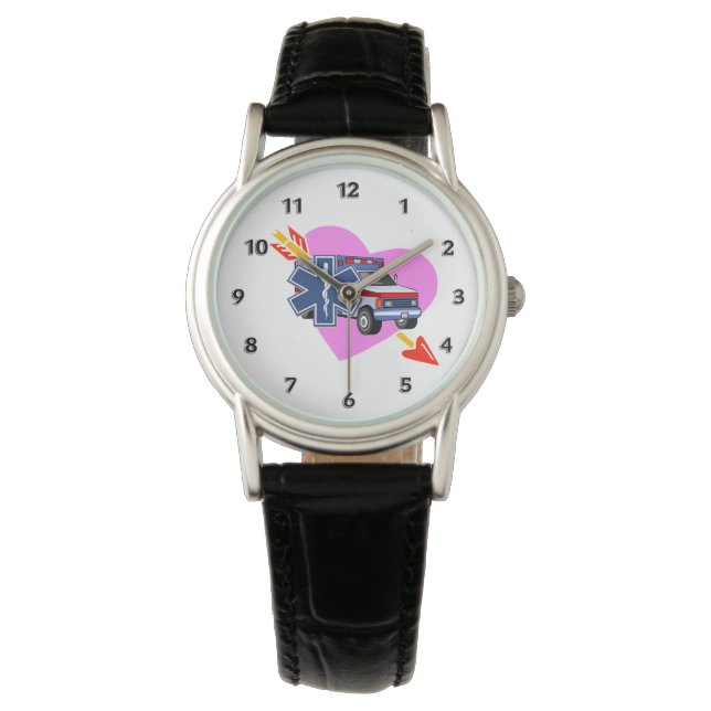 EMS Herz der Pflege Armbanduhr (Vorderseite)