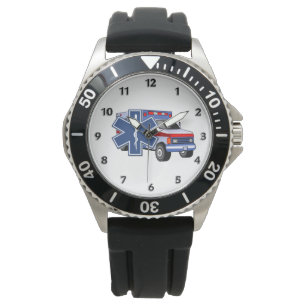 Ems-Krankenwagen Armbanduhr