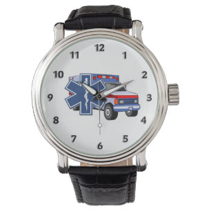 Ems-Krankenwagen Armbanduhr