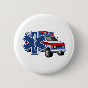 Ems-Krankenwagen Button