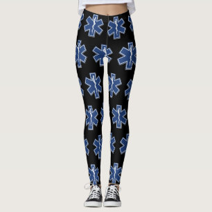 EMS-Logo für Notfälle   Leggings