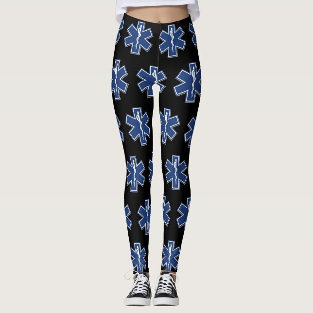EMS-Logo für Notfälle   Leggings (Vorderseite)
