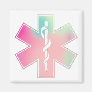 Ems-Logo - "Zuckerwatte " Magnet