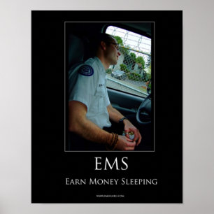 EMS Motivierend Poster