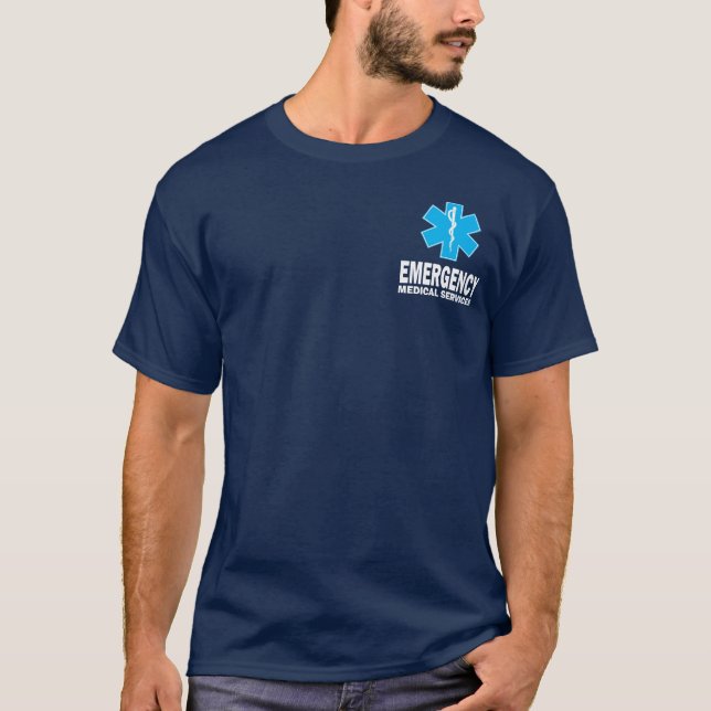 Ems-Notärztliche Bemühungs-Shirt T-Shirt (Vorderseite)