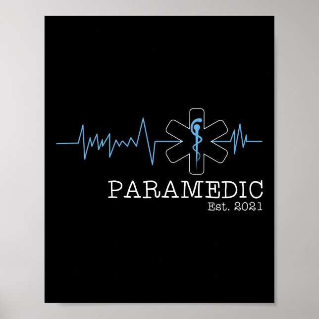 EMS Notfallparamedic Est. 2021 Student Poster (Vorne)