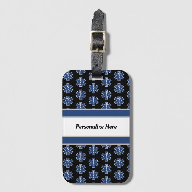 EMS-Notrufzeichen     Gepäckanhänger (Vorderseite Vertikal)