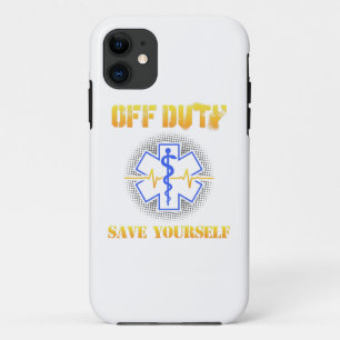 EMS Off Duty Rette sich selbst paramedic Rescue Fu Case-Mate iPhone Hülle