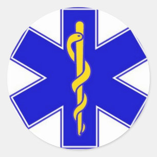 EMS RUNDER AUFKLEBER