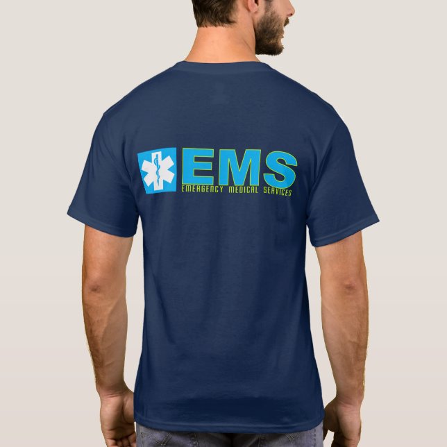 Ems-Shirt die Unterzeichnung der Männer T-Shirt (Rückseite)