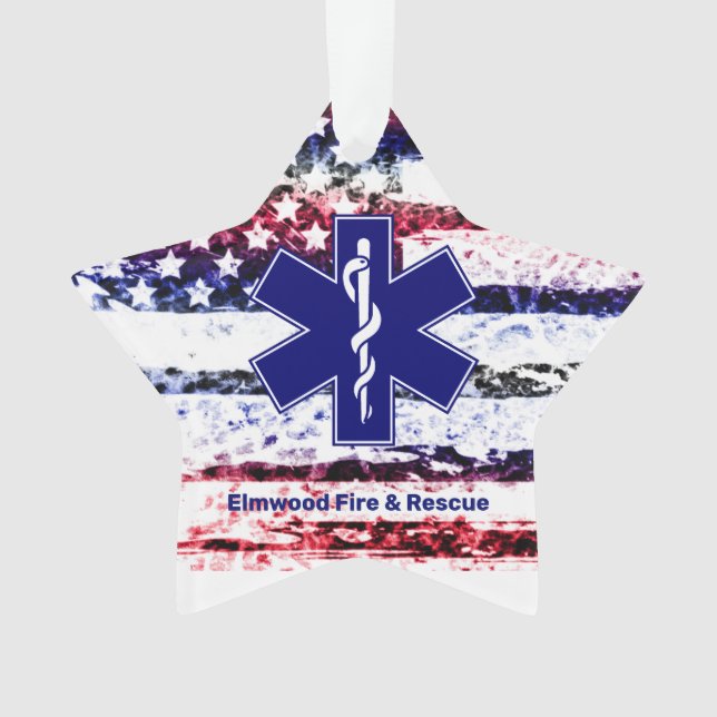 EMS Star Life Logo Ornament (Vorderseite)